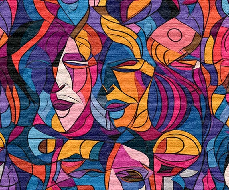 Eccentric Emotions in Colorful Harmony